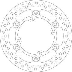 SBS DISC ROTOR | FLOATING STANDARD >> SBDR6011