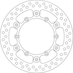SBS DISC ROTOR | FLOATING STANDARD >> SBDR6085