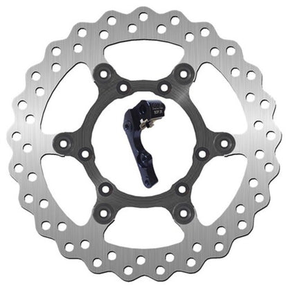 SBS DISC ROTOR | OVERSIZE FLOATING CONTOUR | WITH CAL. BRACKET