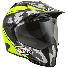 Suksme0008 MX Tourer Desert Helmet | Matt Yellow