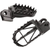 ZETA FOOTPEGS WIDE | KLX125/150,D-TRACKER125 | 50mm CrMo BLACK
