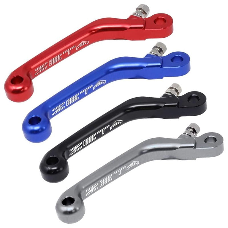 ZETA BRAKE LEVER PIVOT | REPLACEMENT LEVER | 3-Fin CNC | BLUE $#$
