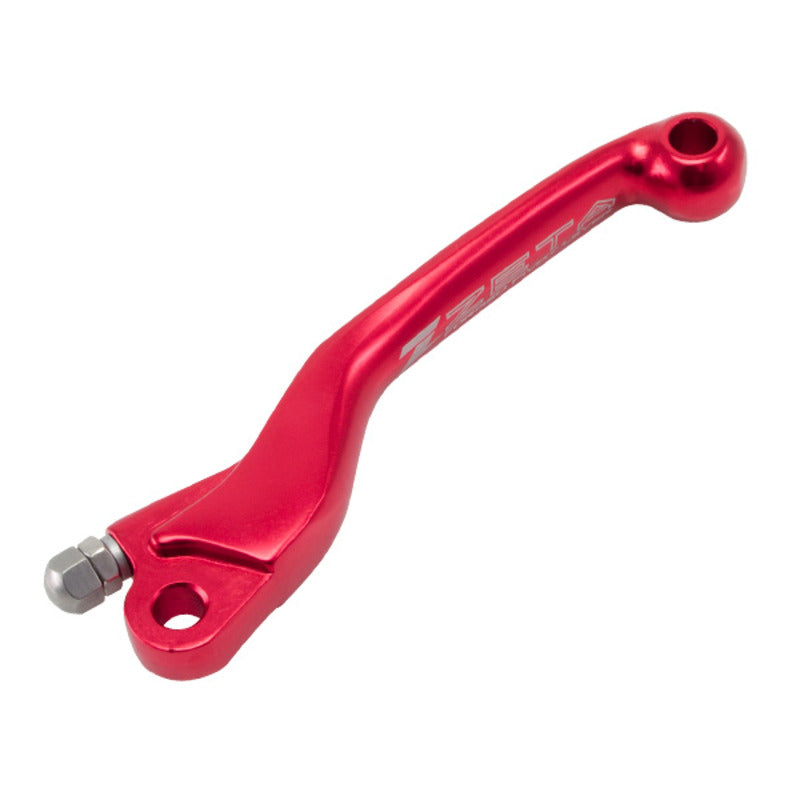 ZETA CLUTCH LEVER PIVOT | REPLACEMENT LEVER | 3-Fin FORGED M | RED $#$