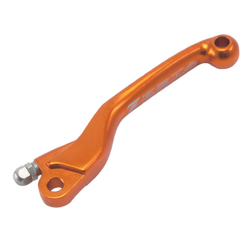 ZETA CLUTCH LEVER PIVOT | REPLACEMENT LEVER | 3-Fin FORGED M | ORANGE $#$