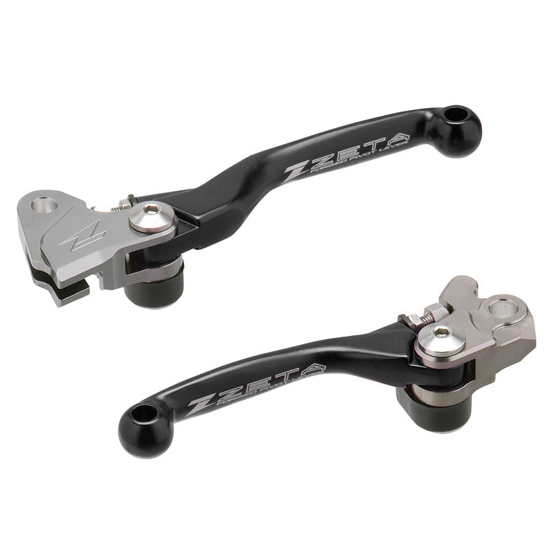 ZETA LEVER SET PIVOT | KX250F/450F'05-12 | FORGED | RED $#$