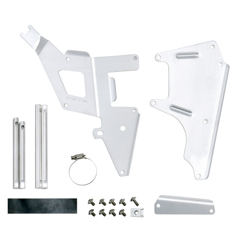 ZETA RADIATOR BRACES | CRF250/300 L/RALLY '21- | ALLOY $#$