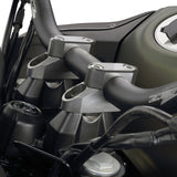 ZETA BAR CLAMP KIT RISE & O'SET | 7/8 OR TAPER MOUNT | TAPER BAR | OS:20mm / H:26mm | Ti Colour