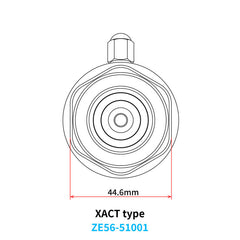 ZETA SHOCK GAS VALVE | WP | XACT.