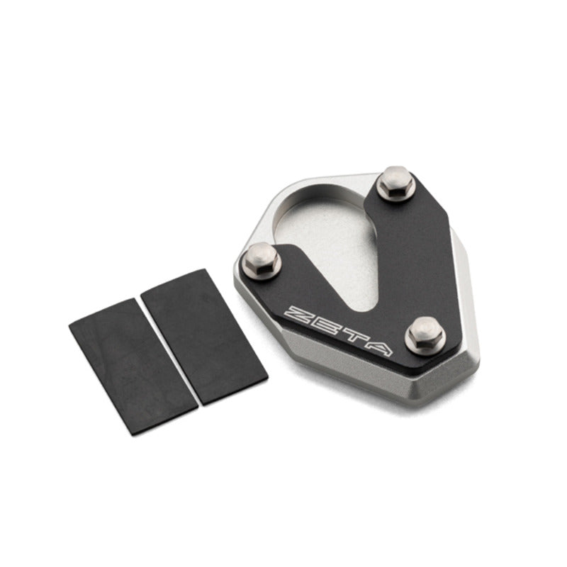 ZETA STAND PAD ENLARGER | Versys250/300'17-,1000'13- | BLK/SILV $#$