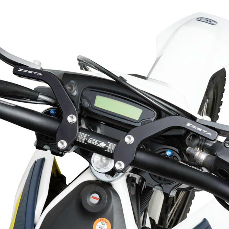 ZETA HANDGUARD BAR CLAMP MOUNTS | KTM/HQV '14-, GG '21- | BLACK