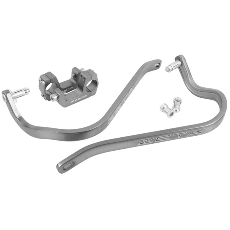 ZETA HANDGUARD FULL FRAMES ONLY | ARMOUR BEND U-CLAMP - TAPER BARS | Ti Colour $#$