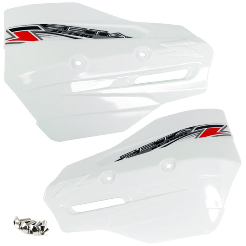 ZETA HANDGUARD SHIELDS ONLY | XC-PRO | WHITE $#$