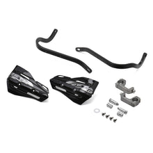 ZETA HANDGUARDS FULL + SHIELDS | ARMOUR XC KIT U-CLAMP - TAPER BARS | BLACK