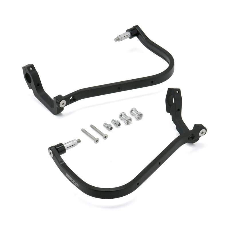 ZETA HANDGUARD FRAMES ONLY | ADV. ARMOUR | CRF250L/300L'21-,CRF250RALLY/300RALLY'21- | BLACK $#$