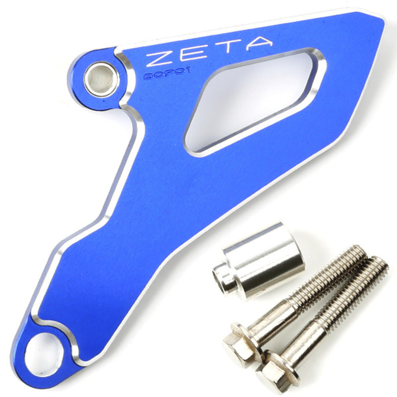 ZETA FRONT SPROCKET COVER | CRF250R'04-09, CR250R'02-, YZ125'06- | BLUE $#$