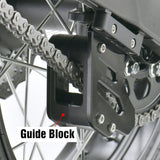 ZETA CHAIN GUIDE DURABLE ALLOY/PU | TENERE 700 | BLACK