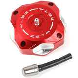 ZETA FUEL CAP ALLOY | TTR50-230, YZ65-85, RM85, RMZ250 '10-/450 '05- | RED