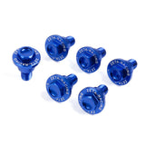 ZETA FORK GUARD BOLT SET ALLOY | Yamaha-1 | 6 PCS |BLUE.