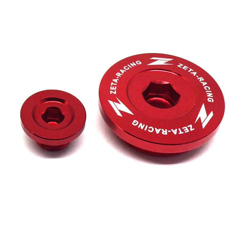 ZETA ENGINE PLUG | KX250/F '11-19, KX450F '09-19 | RED $#$