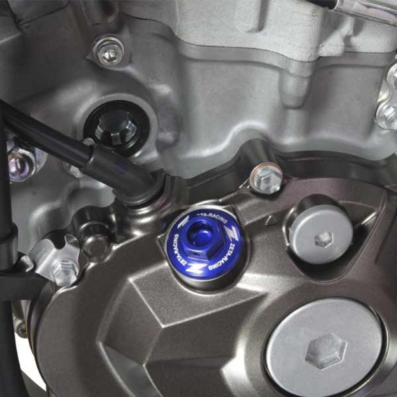 ZETA OIL FILLER PLUG | CR/CRF/CRF250L, CT125'20-, YZ/YZF/WRF, KLX | BLUE.