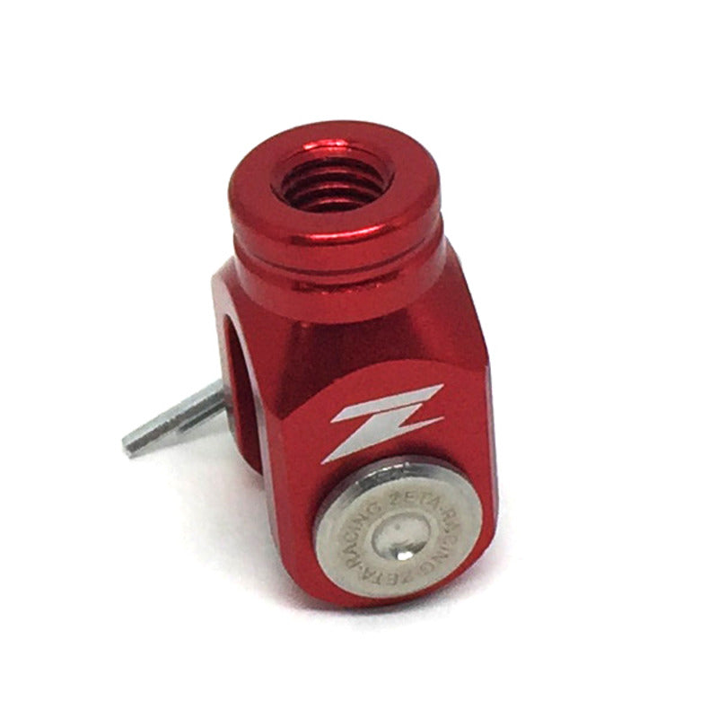 ZETA BRAKE PEDAL CLEVIS | KX250/F04-, KX450/F'06- | RED.