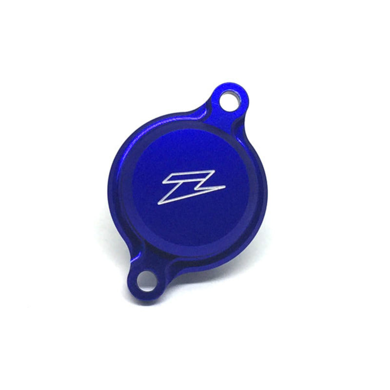 ZETA OIL FILTER COVER | YZ450F '10-, YZ450FX '16-, YZ250F '14-, YZ250FX '15-, WR450F '16-, WR250F '15- | BLUE $#$