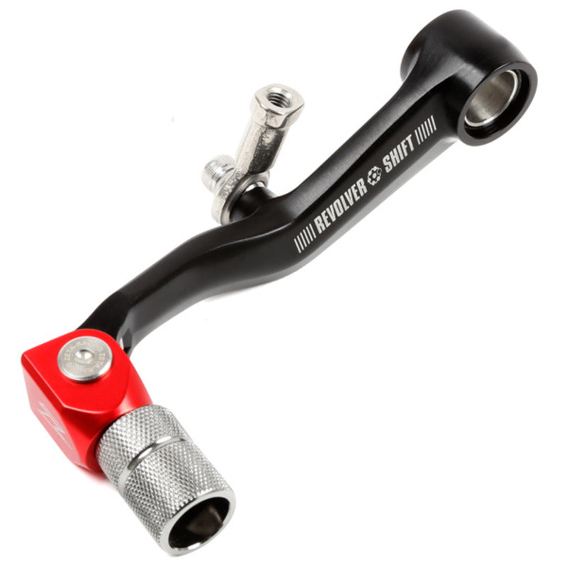 ZETA GEAR LEVER REVOLVER ADJUSTABLE | CRF1000L'16-19, CRF1100L'20- | RED $#$