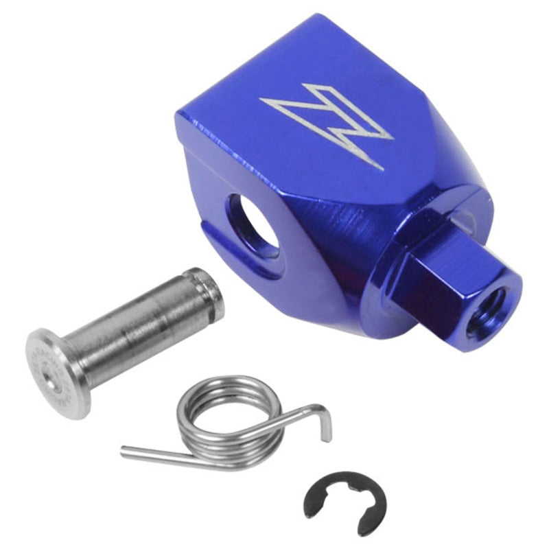 ZETA GEAR LEVER REVOLVER | REPLACEMENT TIP MOUNT - STRAIGHT | BLUE $#$