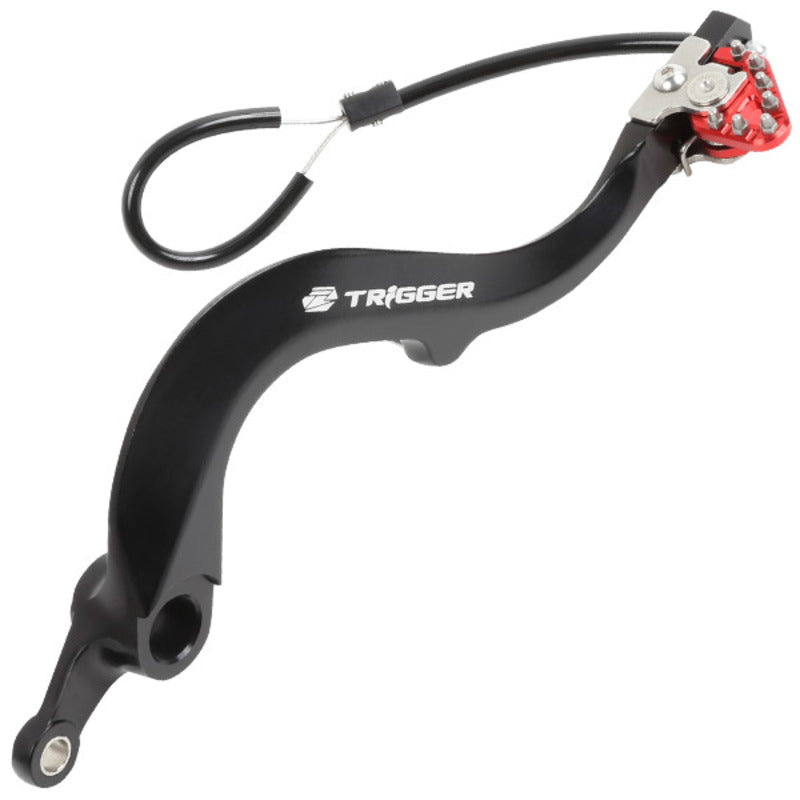 ZETA BRAKE PEDAL - TRIGGER | KX450/F '16-20 | RED $#$