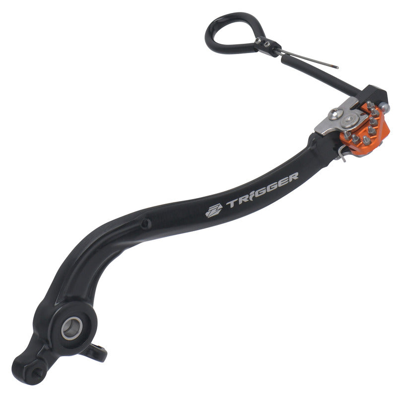 ZETA BRAKE PEDAL - TRIGGER | KTM 250SX '17-, 250/350EXC-F '17- | ORANGE $#$