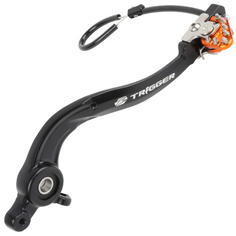 ZETA BRAKE PEDAL - TRIGGER | KTM SX/SXF/XC/XCF / HQV '23- / GAS GAS MC '23- | ORANGE
