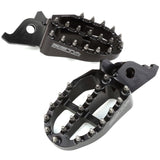 ZETA FOOTPEGS ALLOY ULTRAWIDE | CRF250/450,CRF250L/M/RALLY | 57mm BLACK.