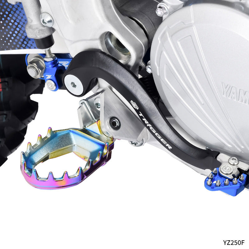 ZETA FOOTPEGS MAX ULTRAWIDE | CRF250/450'02-,CRF150R'07-,CR125/250'02-,CRF250L, CRF450L'19- | 60mm CrMo OILSLICK.