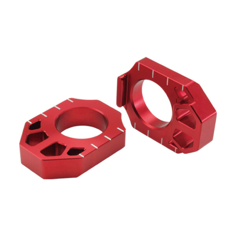 ZETA AXLE BLOCKS | CR '02-, CRF/X '02- | RED $#$