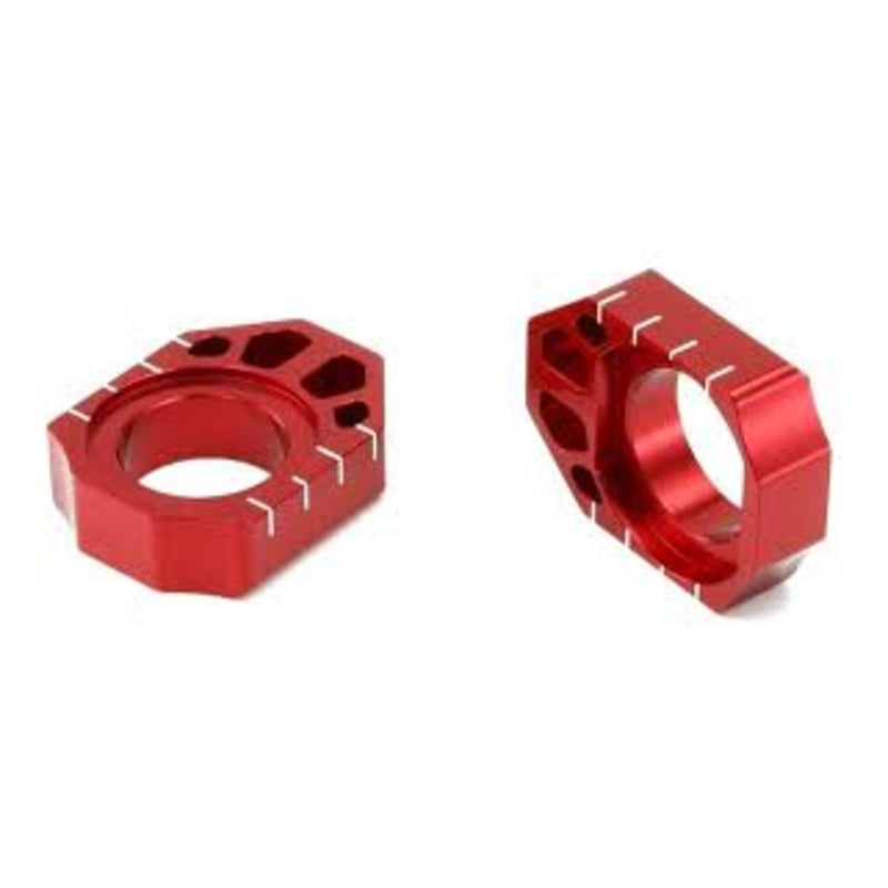 ZETA AXLE BLOCKS | KX/KXF '03-16 ,RMZ '04- | RED $#$
