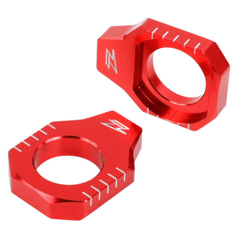 ZETA AXLE BLOCKS | KXF250 '17-,KXF450'16- | RED $#$