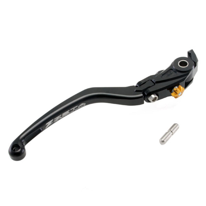 Z-STREET BRAKE LEVER ROAD - PILOT CNC | DUCATI '03-22, HONDA '20-24, KAW '15-23, KTM '06-20 | BLACK $#$