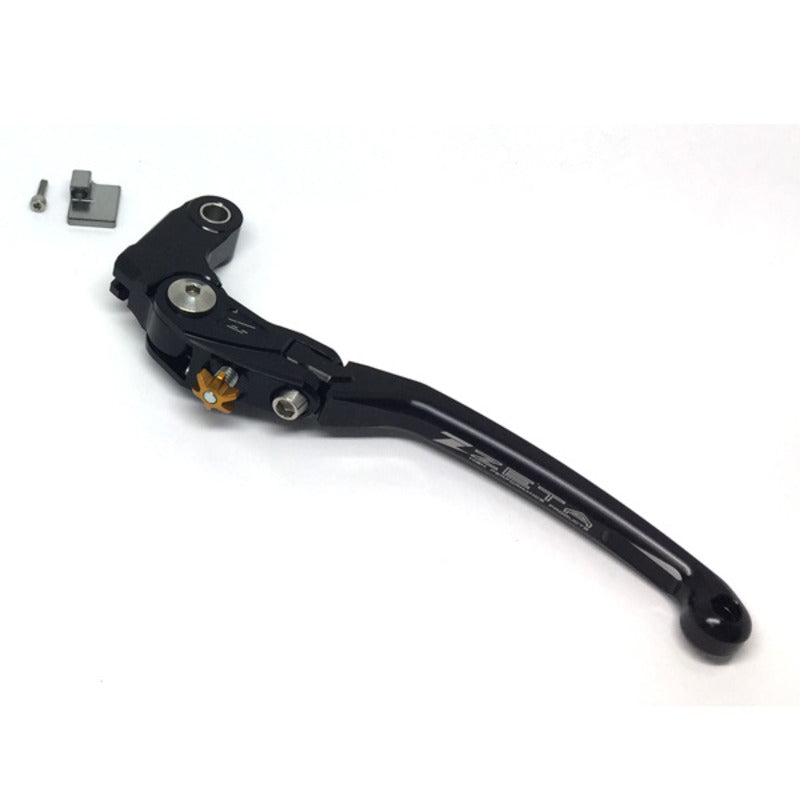 Z-STREET CLUTCH LEVER ROAD - PILOT | BLK CBR1000RR/SP/SP2'08-,CBR954RR'02-03,CBR600RR'03-,CB1000R'17- | BLACK $#$