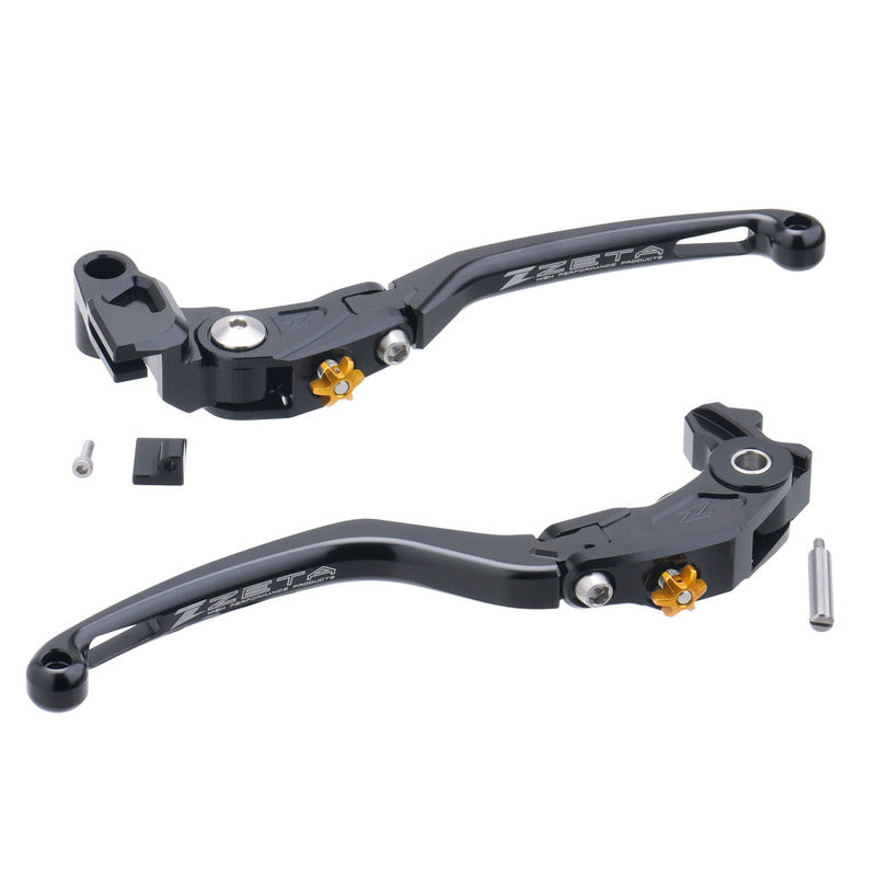 Z-STREET LEVER SET ROAD - PILOT | Z900RS'18-, | BLACK $#$