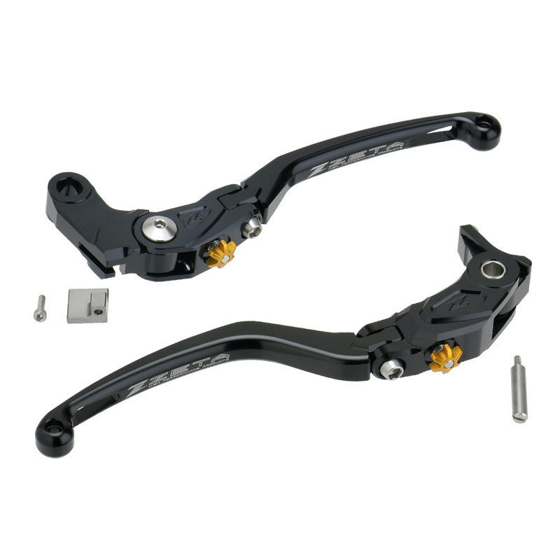 Z-STREET LEVER SET ROAD - PILOT | GSXR1000R/S'019- | BLACK $#$