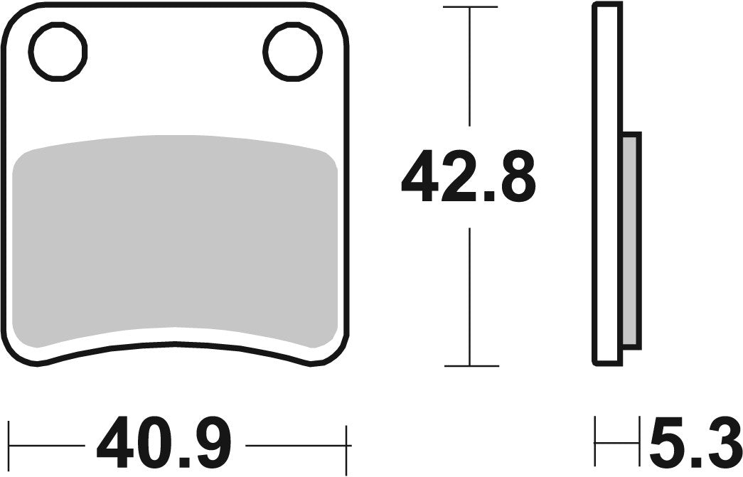 SBS FRICTION - Ceramic Scooter Brake Pads (SBS 879) - 209HF-