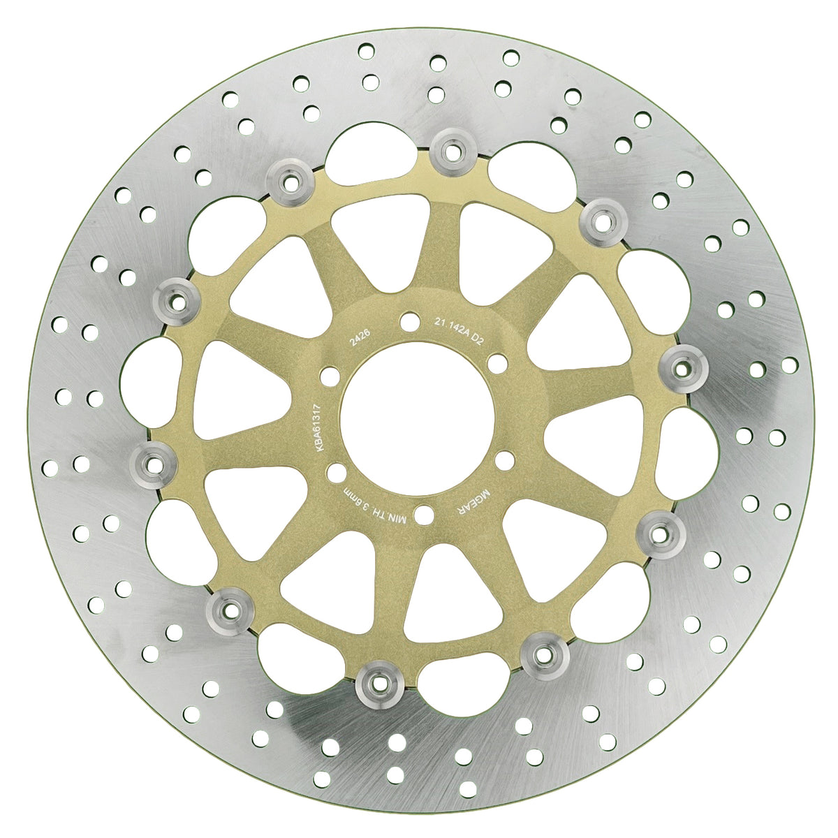 Brake Disc Rotor - 21-142-A-GL-D2