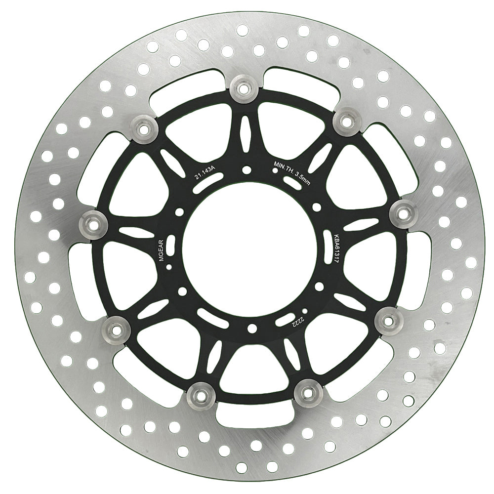 Brake Disc Rotor - 21-143-A-BK-ABS