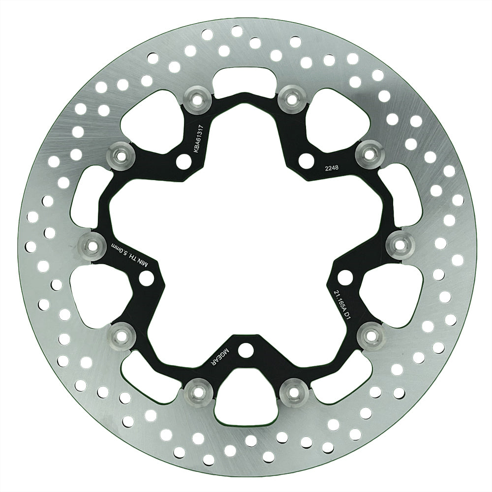 Brake Disc Rotor - 21-165-A-BK-D1