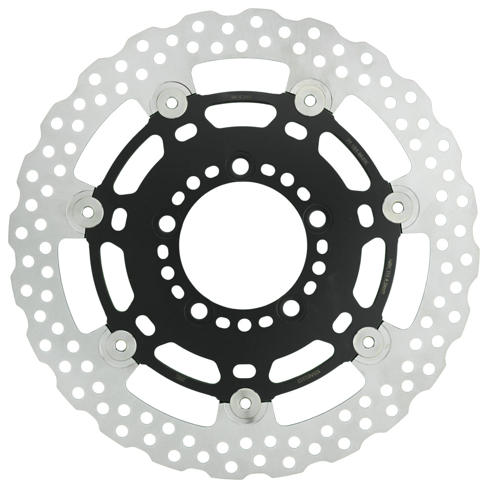 Brake Disc Rotor including ABS Ring - 21-181-W-BK-ABS