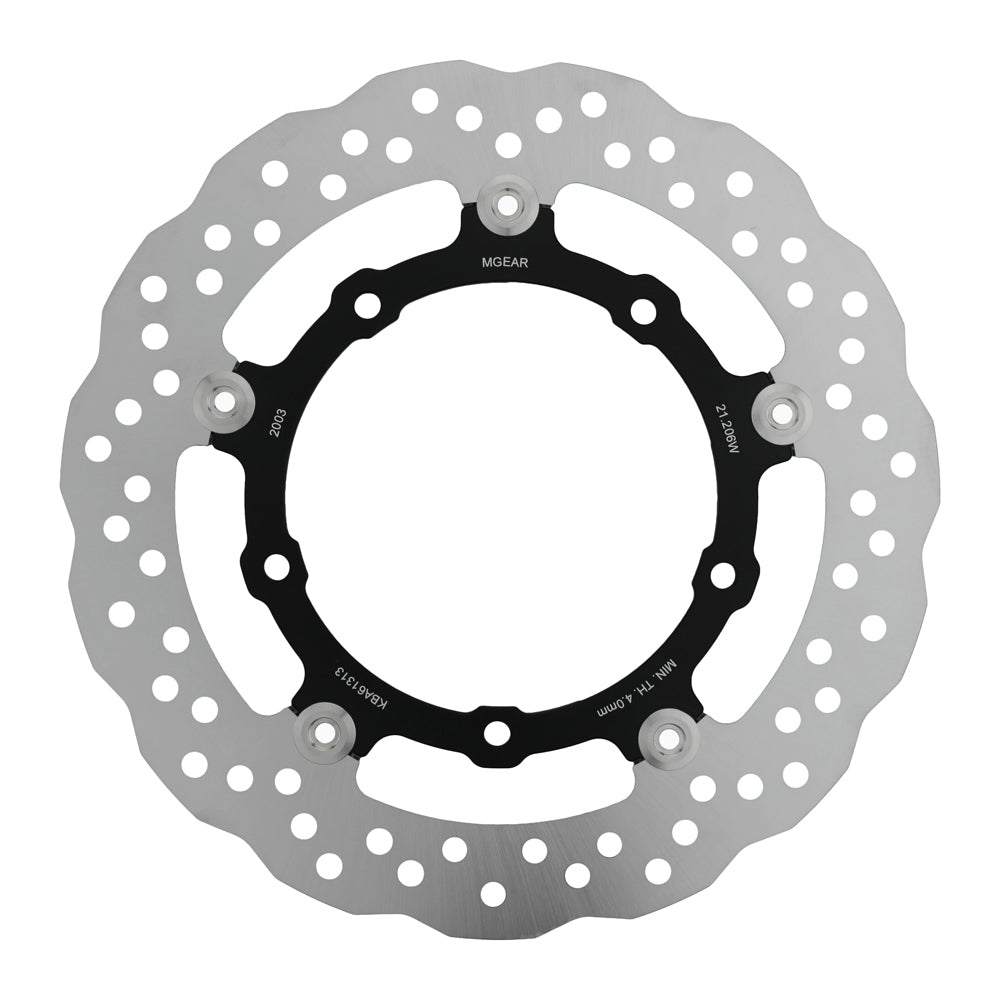 Brake Disc Rotor - 21-206-W-BK