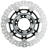 Brake Disc Rotor Front Left including ABS ring - 21-226-AW-BK-ABS