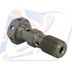 DOUBLE HEX HEAD BANJO BOLT M10 X 1 TITANIUM - 210100T