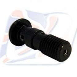 DOUBLE DOMED HEAD BANJO BOLT M10 X 1.25 BLACK - 210125DB