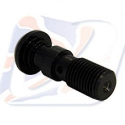 DOUBLE DOMED HEAD BANJO BOLT 3/8 UNF BLACK - 210375DB